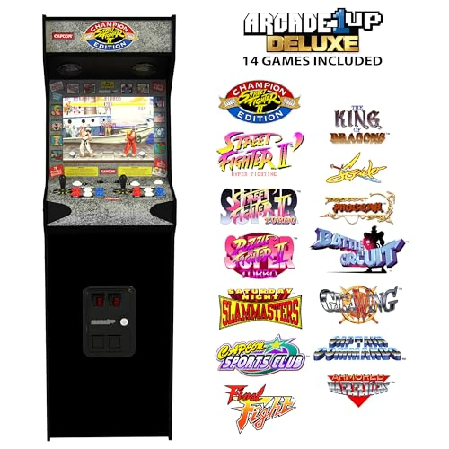 Macchina Arcade STREET FIGHTER II Deluxe Arcade1Up - immagine 2