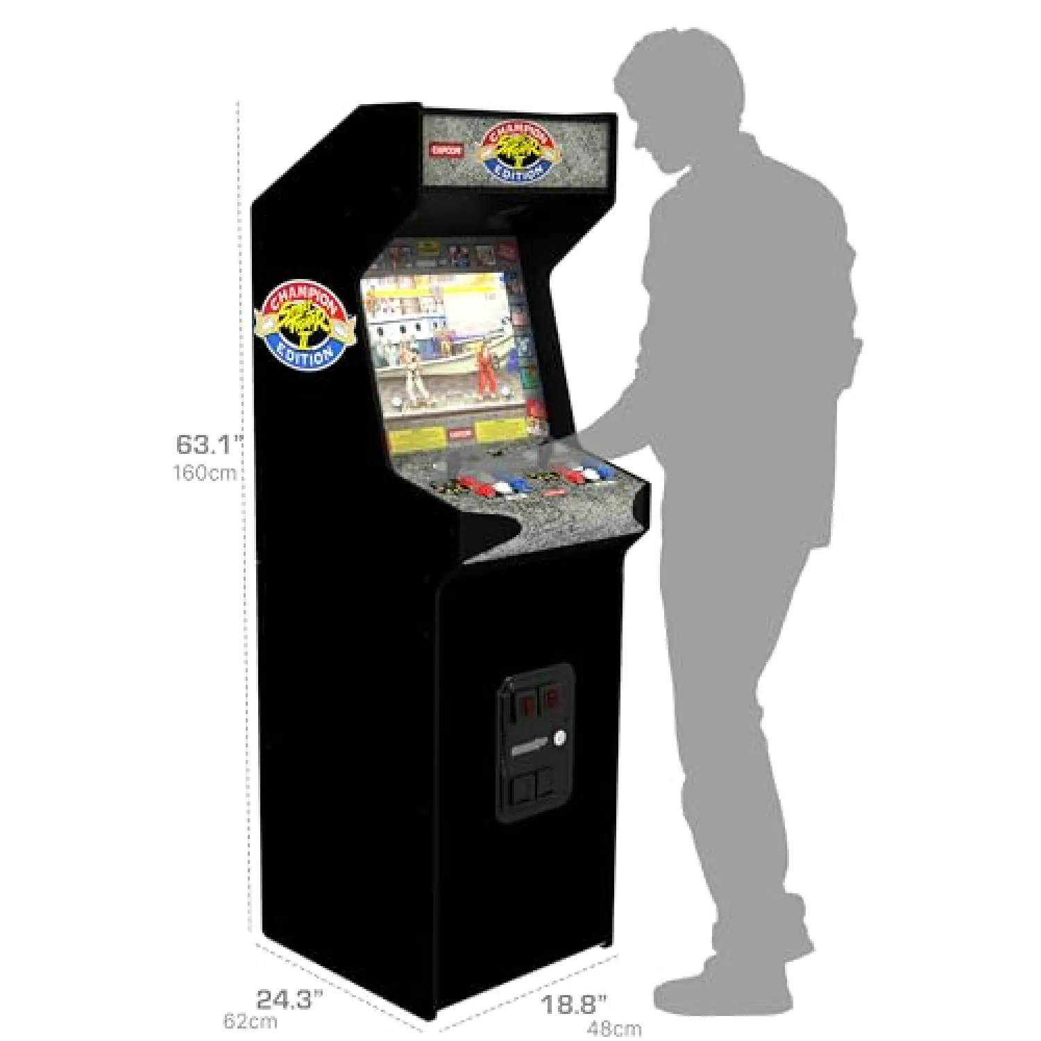Macchina Arcade STREET FIGHTER II Deluxe Arcade1Up - immagine 5