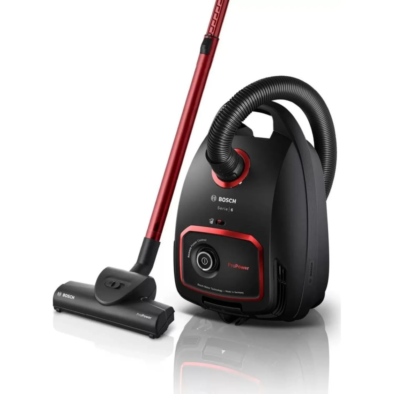 Aspirapolvere Bosch Serie 6 a Traino con Sacco e Filtro HEPA - immagine 5