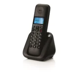 Telefono Cordless Motorola T301Plus, Nero e Pratico