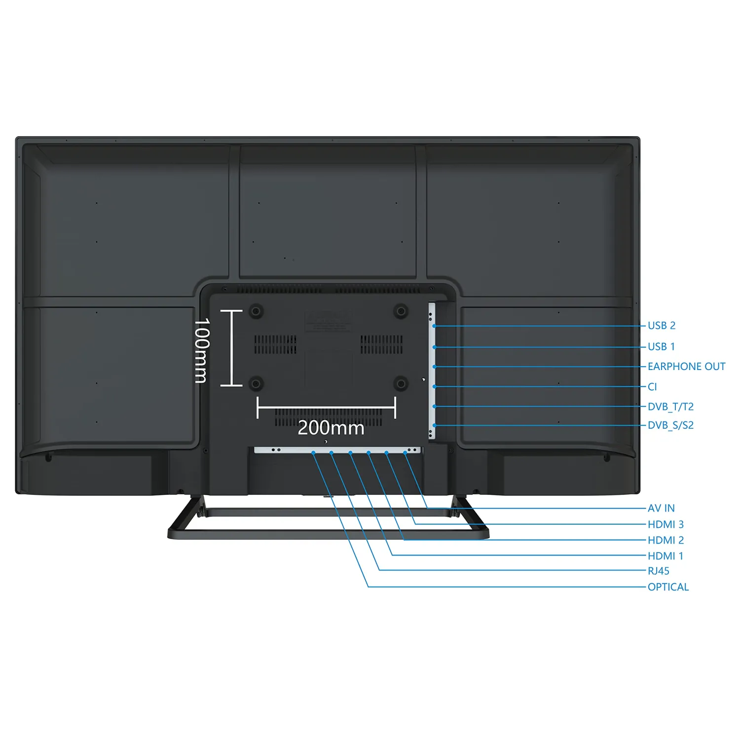 Smart TV 40 FHD con Netflix, YouTube e Prime Video - immagine 2
