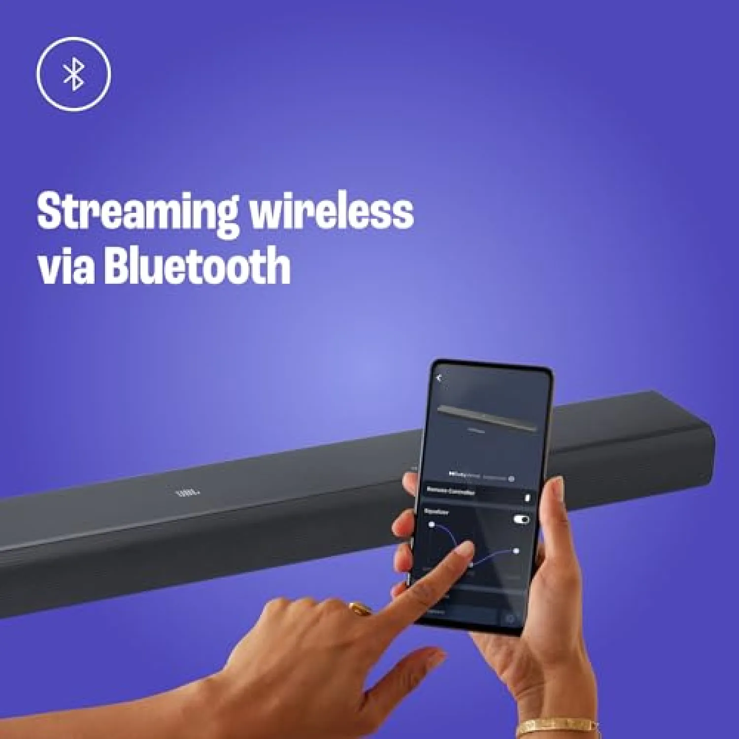Soundbar JBL Cinema SB 510 con Subwoofer Integrato e Bluetooth - immagine 5