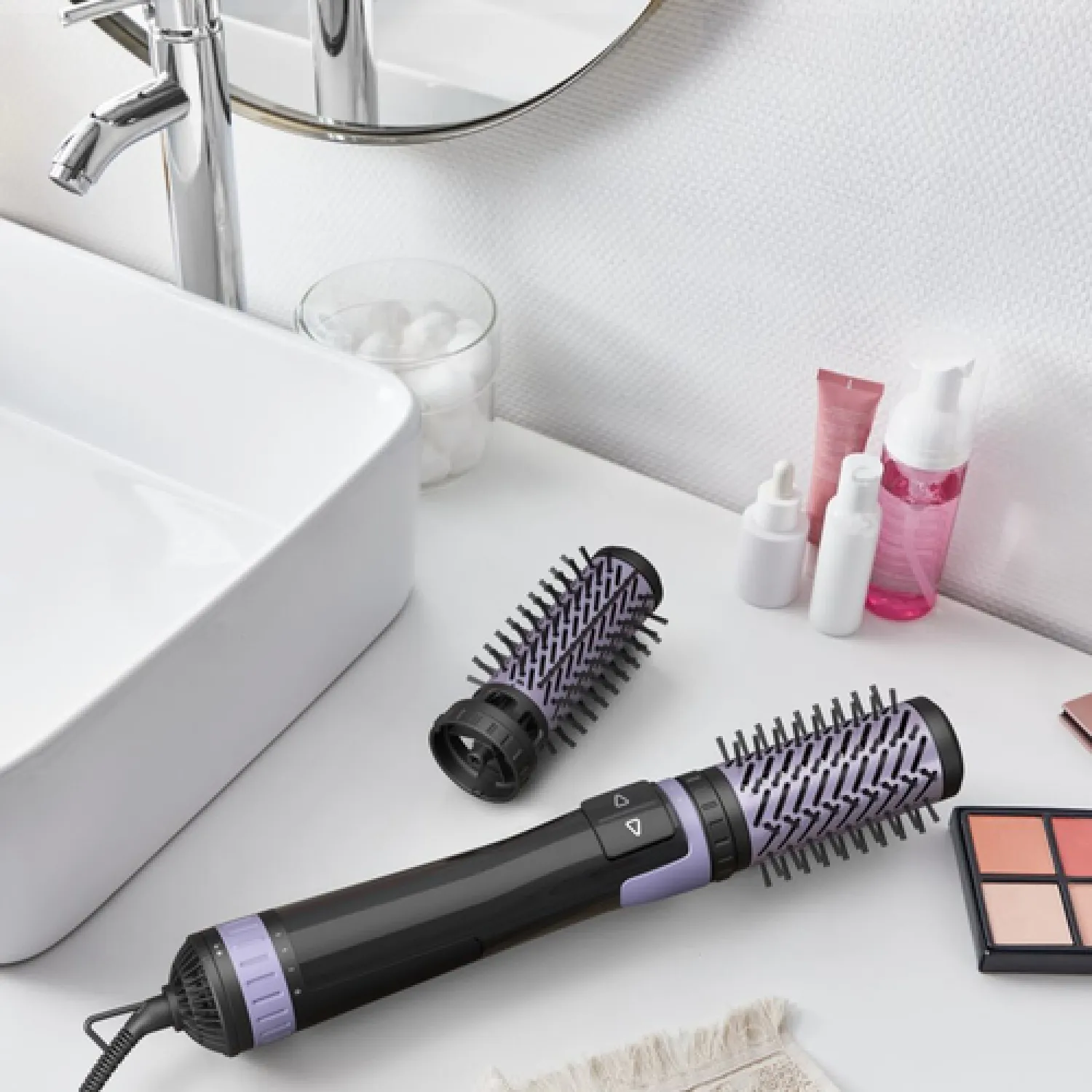 Spazzola ad Aria Calda Brush Activ Nero e Viola 1000 W - immagine 3