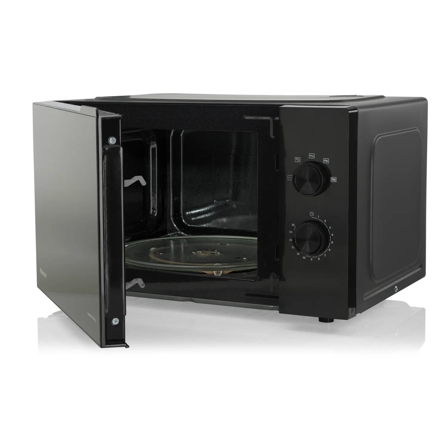 Forno Microonde 23 Litri 800 Watt Nero per Cucina Moderne - immagine 3