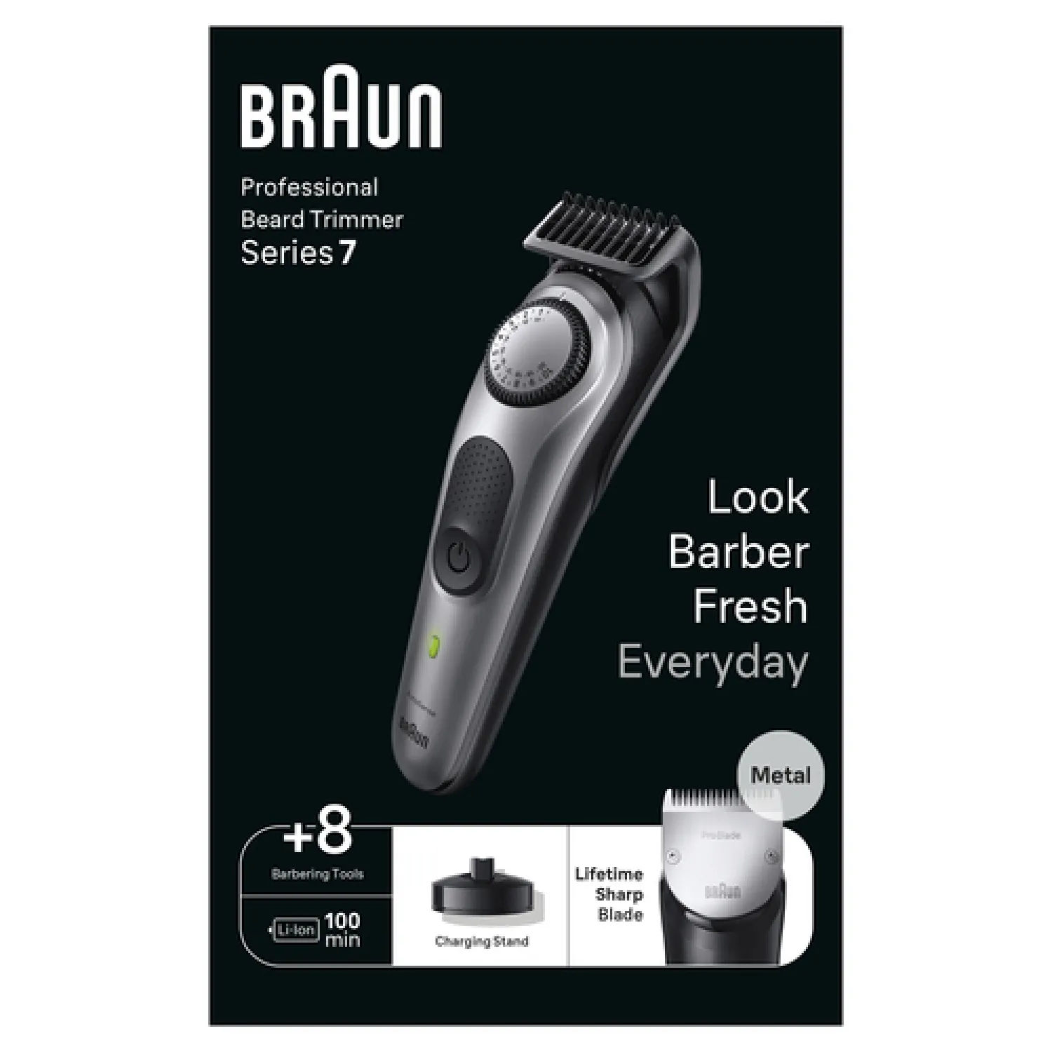 Rasoio Elettrico Braun Series 7 con Regolabarba e Accessori