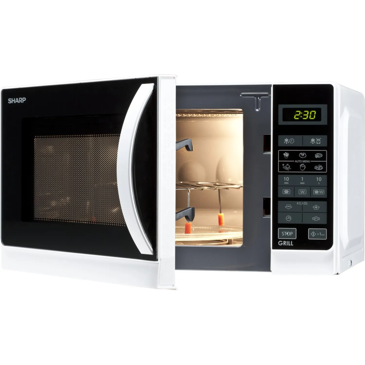 Forno a Microonde Sharp R-642 WW 20 lt Bianco - immagine 2