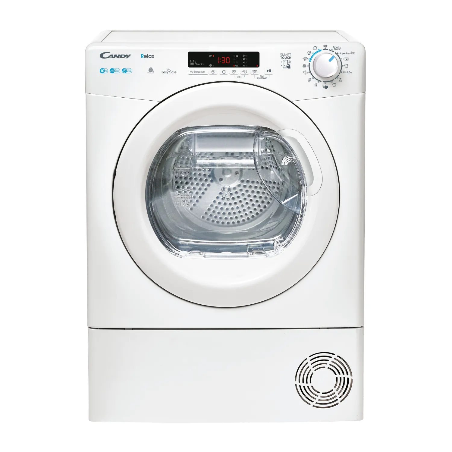 Asciugatrice Candy CRE H10A2DE-S 10 kg con pompa di calore A++ - immagine 2