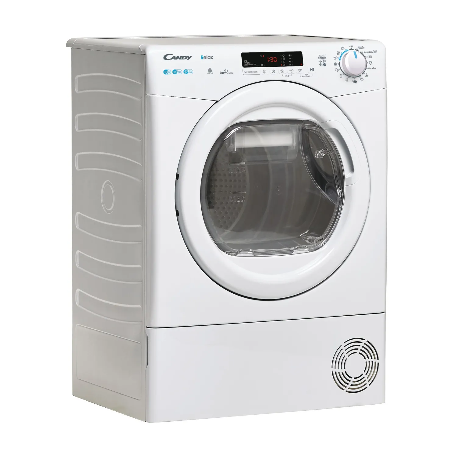 Asciugatrice Candy CRE H10A2DE-S 10 kg con pompa di calore A++ - immagine 4