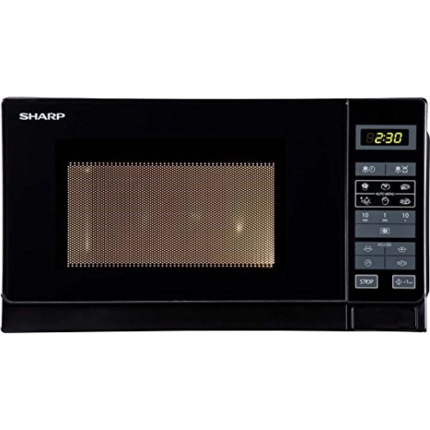 Microonde Sharp R-242 BKW 20L 800W Nero Design Elegante - immagine 4