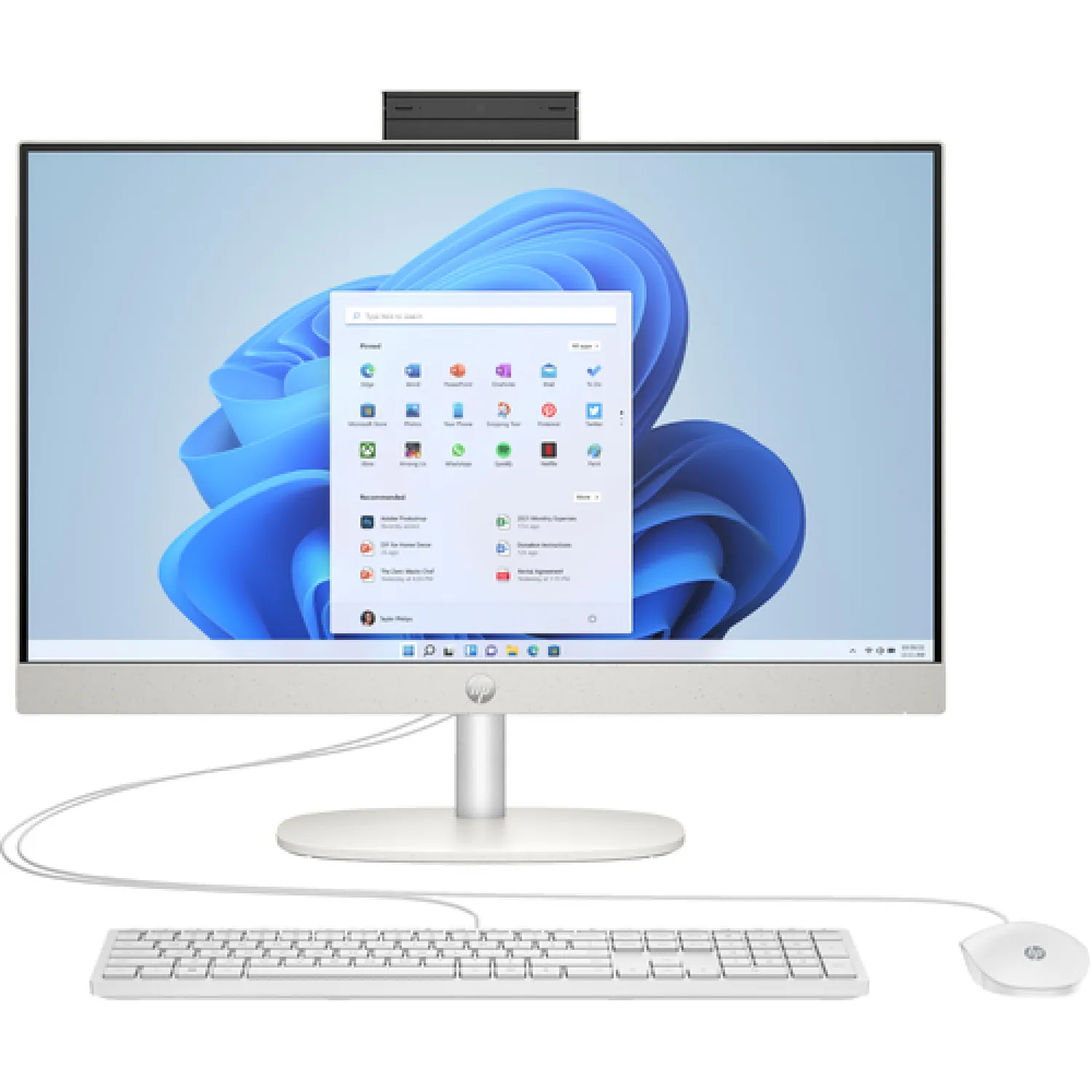 PC All-in-One HP 24-cr0022nl con Ryzen 5 e 16GB di RAM