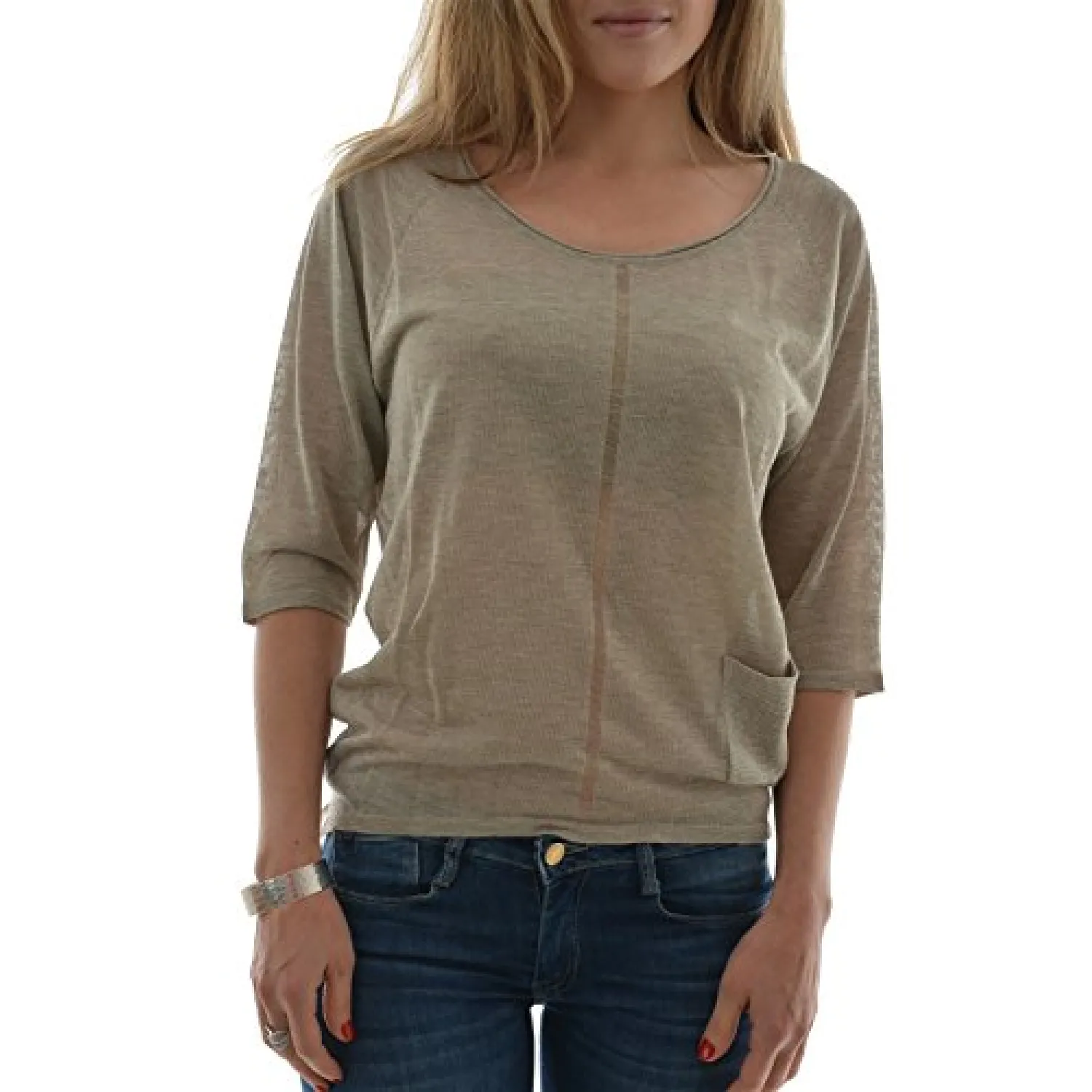 Maglione Beige Donna LOLA ESPELETA Taglia Large
