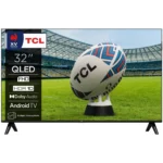 TCL TELEVISORE 32" POLLICI SMART TV 32S59K QLED, FHD, DOLBY AUDIO, HEVC MAIN 10, DVB-T2