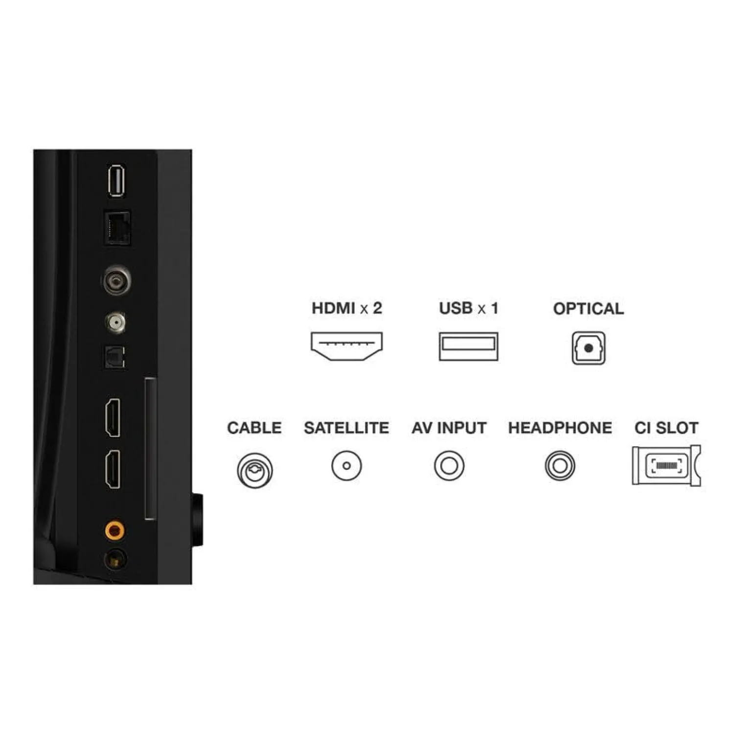 TCL TELEVISORE 32" POLLICI SMART TV 32S59K QLED, FHD, DOLBY AUDIO, HEVC MAIN 10, DVB-T2 - immagine 4