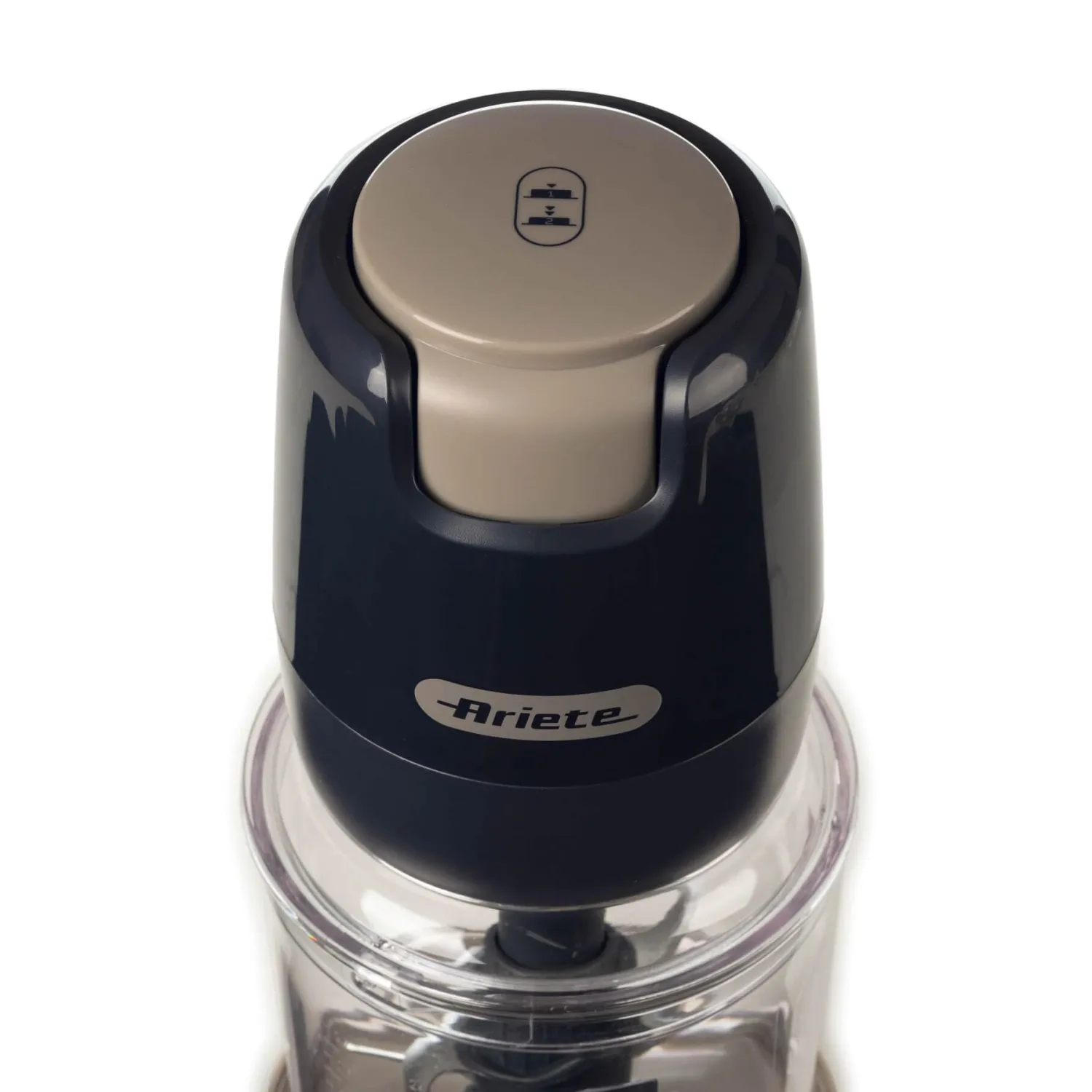 Ariete 437 Tritatutto Breakfast, Chopper, 400W, Capacità 700ml, 4 lame in acciaio inox, 2 velocità, Base antiscivolo, Dark & Sahara Grey - immagine 3
