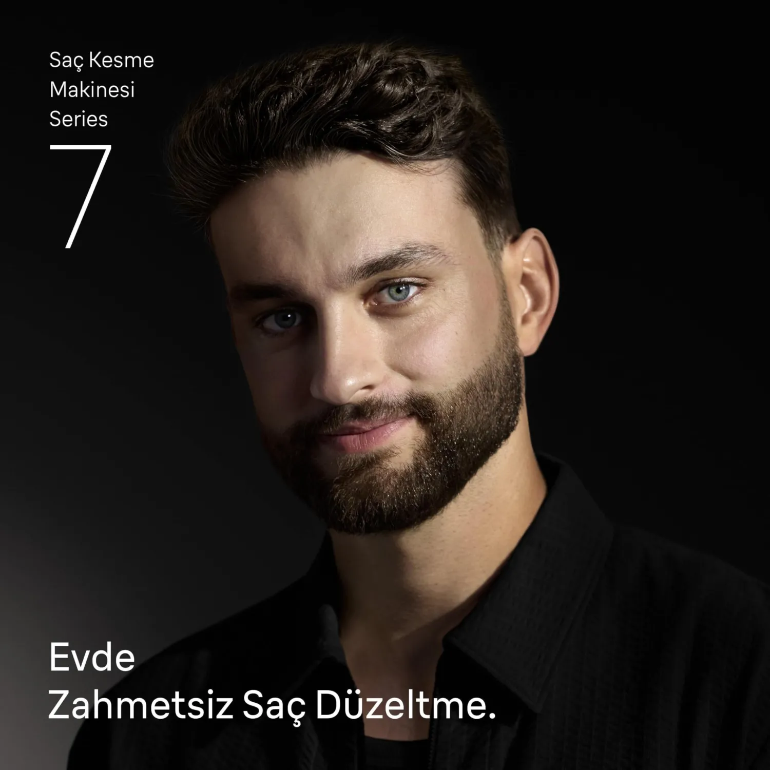 Braun Tagliacapelli Uomo Series 7, +5 Strumenti Di Styling, Lama Affilata di Lunga Durata, 17 Lunghezze, Blocco Memoria, Autonomia 50 Min, Lavabile, HC7590, Grigio - immagine 5