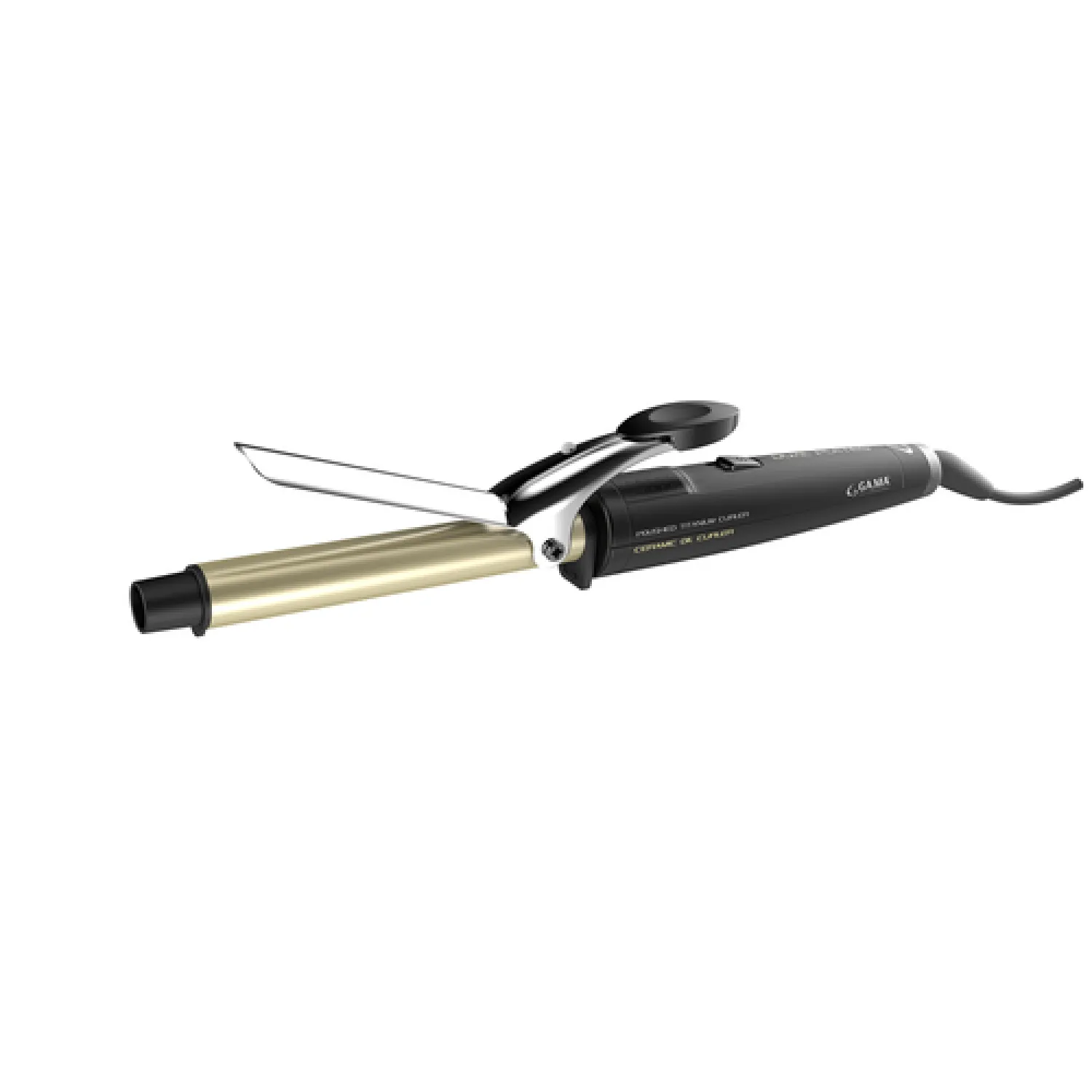 GA.MA GC1250 messa in piega Ferro per ricci Caldo Nero 41 W 2 m - immagine 2