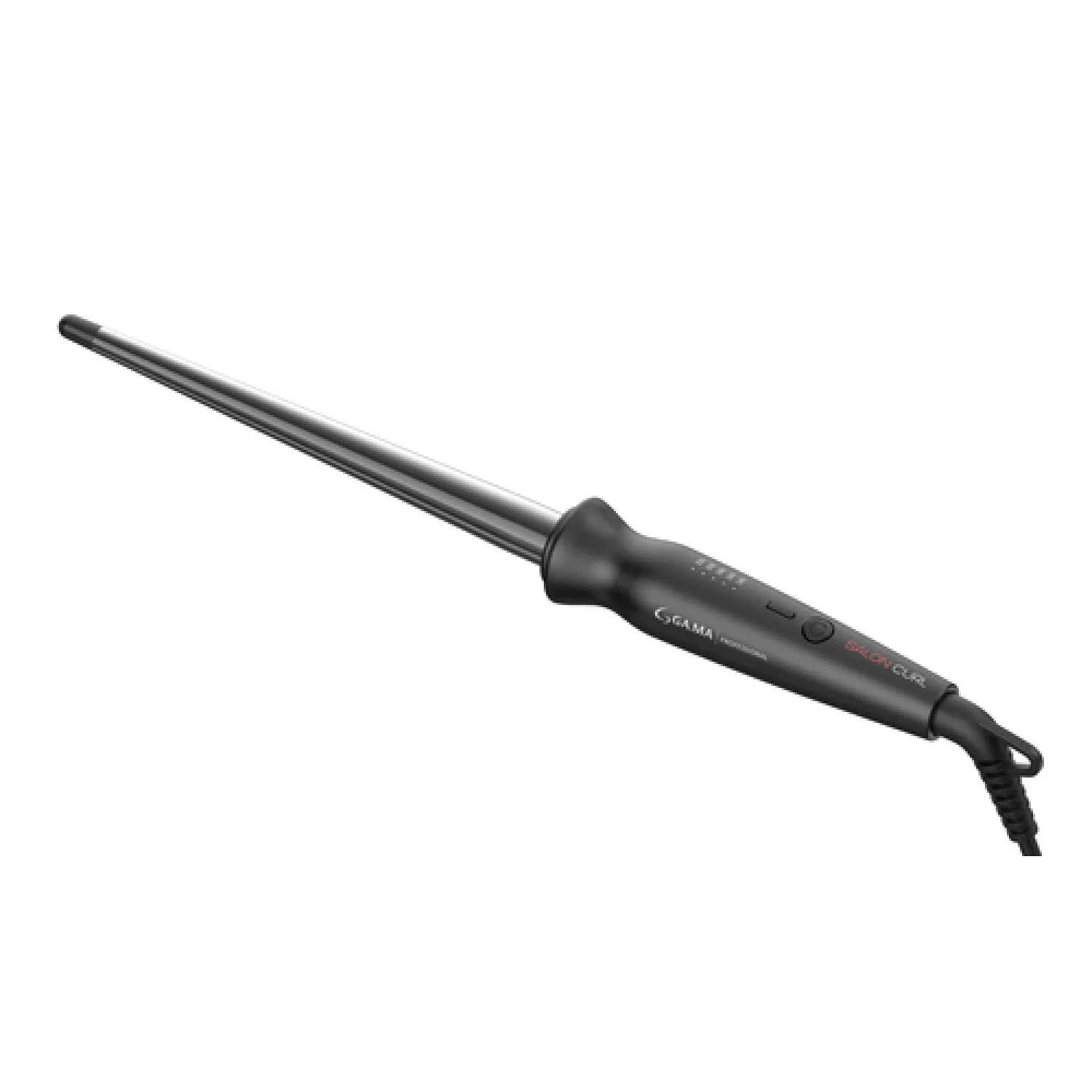 GA.MA Conic Ferro arricciacapelli Caldo Nero 30 W 3 m