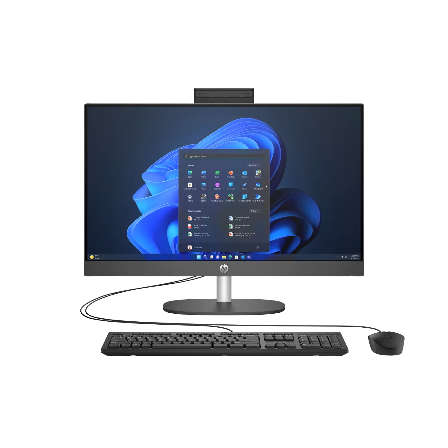 PC All-in-One ProOne 240 G10 Intel i5 16GB SSD Bianco - immagine 5