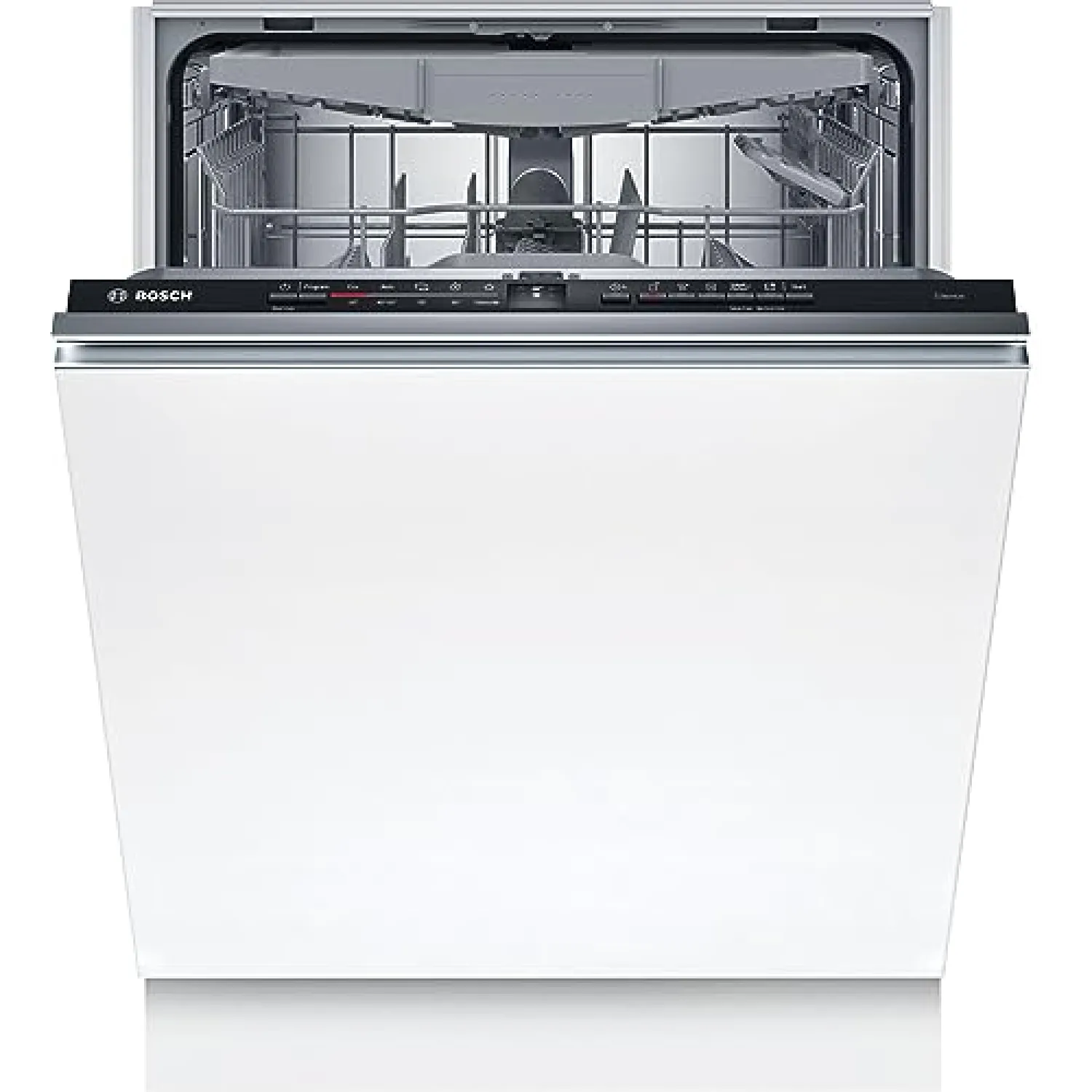 Bosch SMV24AX04E Serie 2, Lavastoviglie Smart da incasso a scomparsa totale, Indicatore di funzionamento a pavimento, Motore EcoSilence Drive, 60 cm.