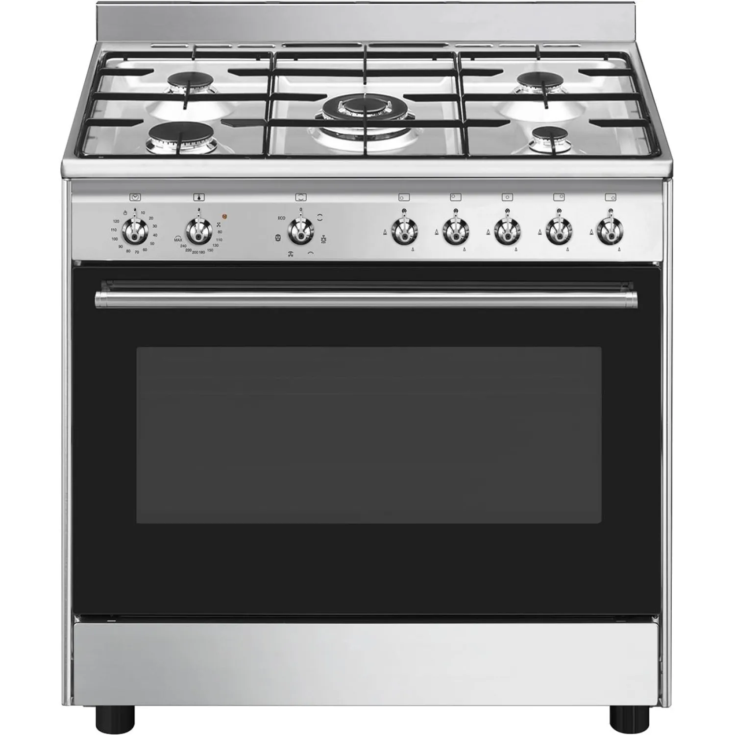 Cucina a Gas SMEG Concert CX90GM in Acciaio Inossidabile