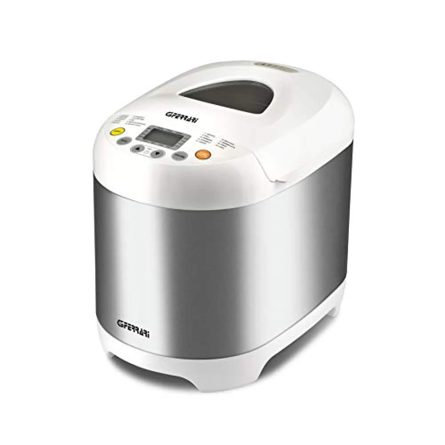 G3 Ferrari G10078 Macchina del pane, 550W, 3 Livelli di doratura, Corpo INOX, 19 Programmi, Gluten Free, Yogurt, Marmellata, Finestra di controllo, Ricettario incluso