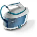 Philips PerfectCare Serie 6000 Generador De Vapor - 2400 W, 500 g De Impulso De vapor, 6,5 Bares De presión, TecnologÃa OptimalTEMP, Depósito De 1,8 L, Blanco/Azul (PSG6022/20)
