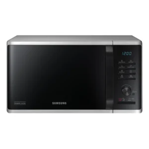 Samsung MG2AK3515AS/EG Mikrowelle mit Grill, 800 W, 23 â Garraum, 48,9 cm Breite, Quick Defrost, 27 Automatikprogramme, Silber