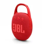 JBL Clip 5 Speaker Bluetooth Portatile, Altoparlante Wireless Compatto, Moschettone Integrato, Waterproof e Resistente alla Polvere IP67, fino a 12 h di Autonomia, App JBL Portable, Rosso