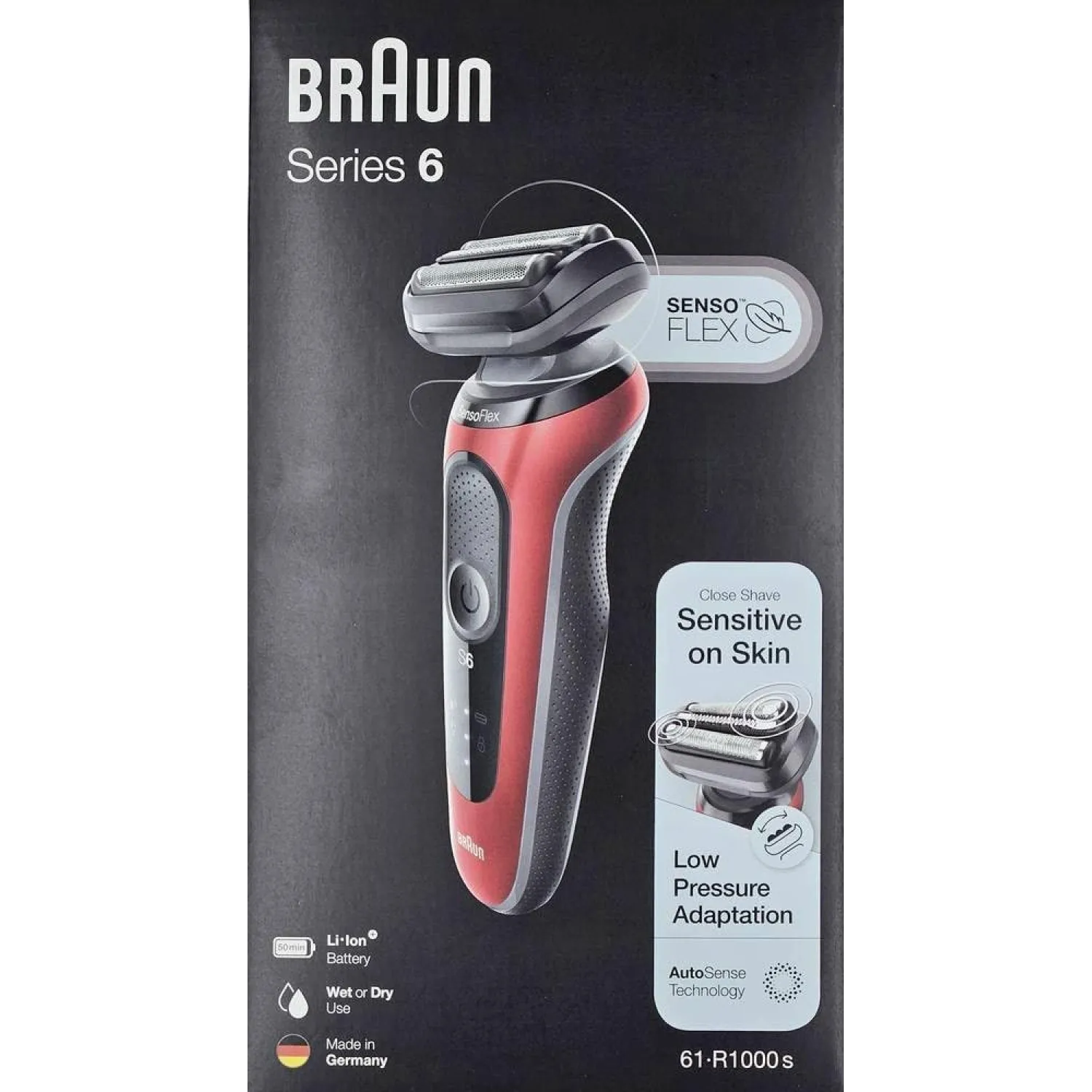 Braun Rasoio RIC.Wet E Dry Testina OSCILLANT
