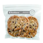 FoodSaver Riutilizzabili Sacchetti in Plastica con Zip Salva Freschezza Sottovuoto, senza BPA, 26 Pezzi, 950 ml, Trasparente