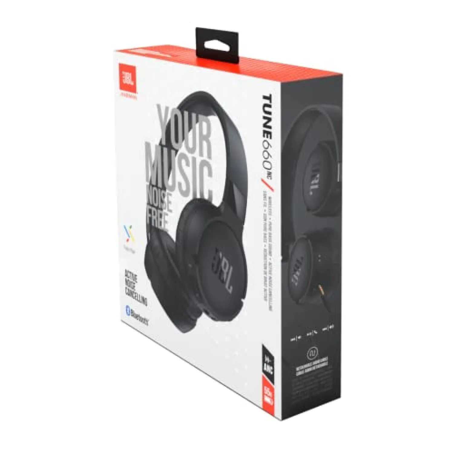 JBL Tune 660 BTNC Cuffie On-Ear Bluetooth Wireless, Cancellazione Attiva del Rumore, Microfono integrato, Più di 12h di autonomia, Colore Nero - immagine 2