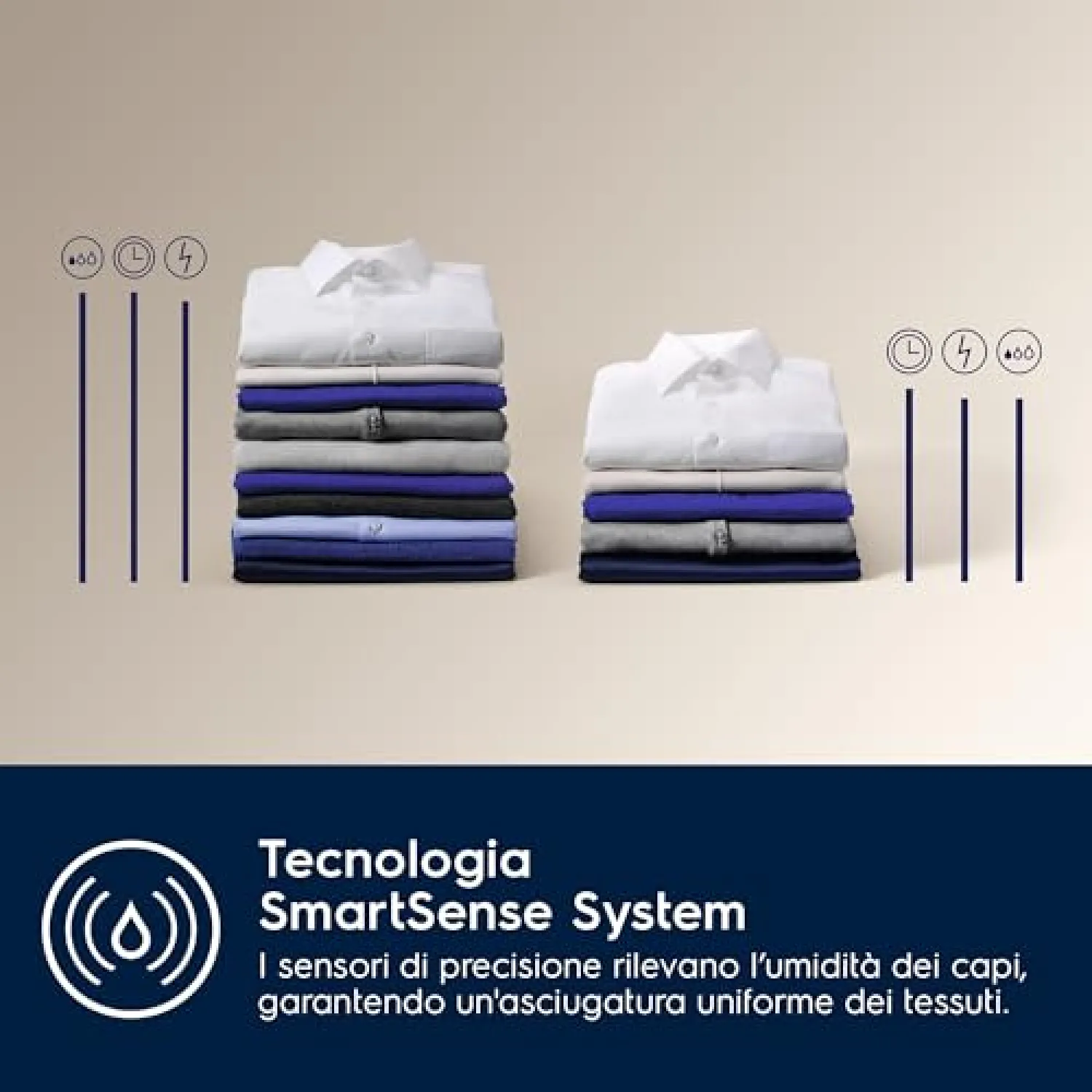 Asciugatrice Electrolux PerfectCare 800 9Kg Classe A++ Bianco - immagine 3