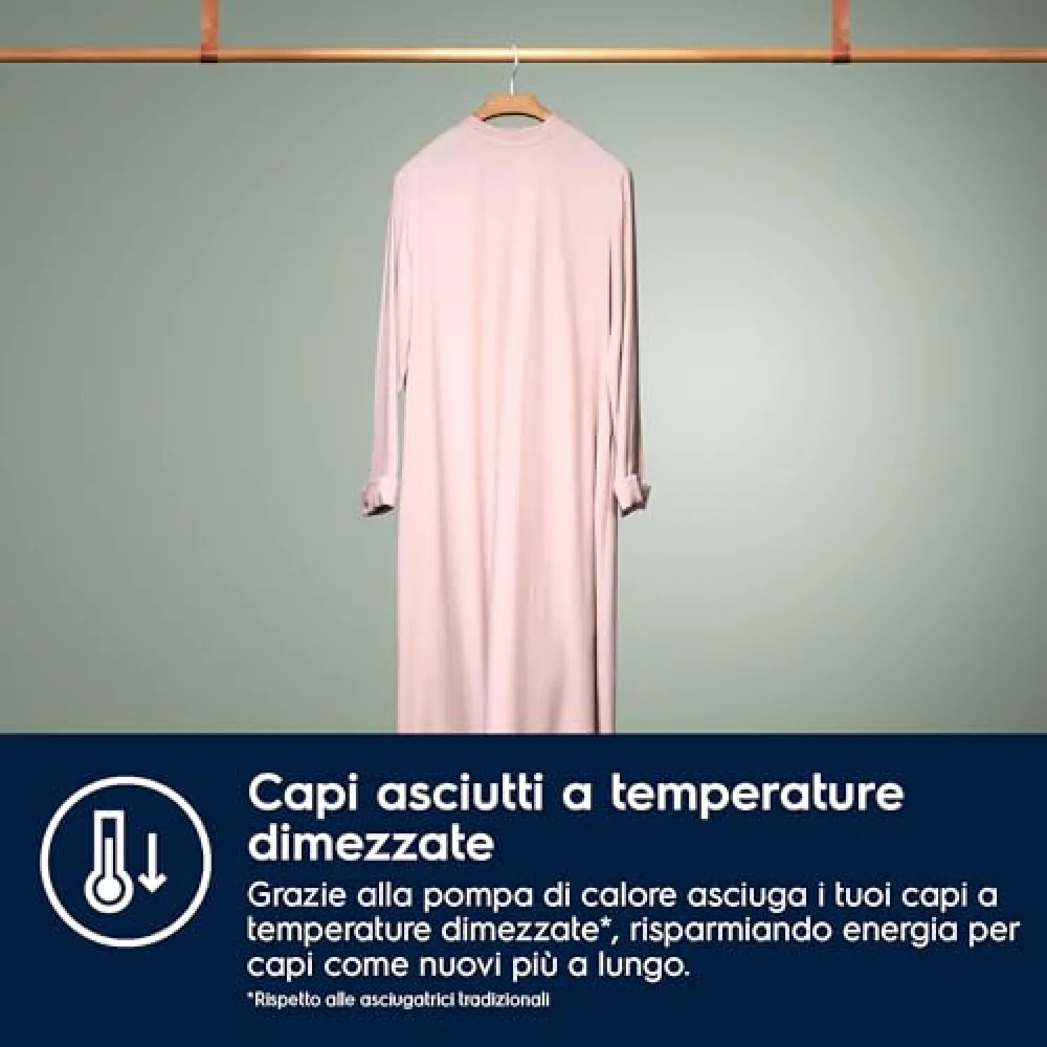 Asciugatrice Electrolux PerfectCare 800 9Kg Classe A++ Bianco - immagine 4