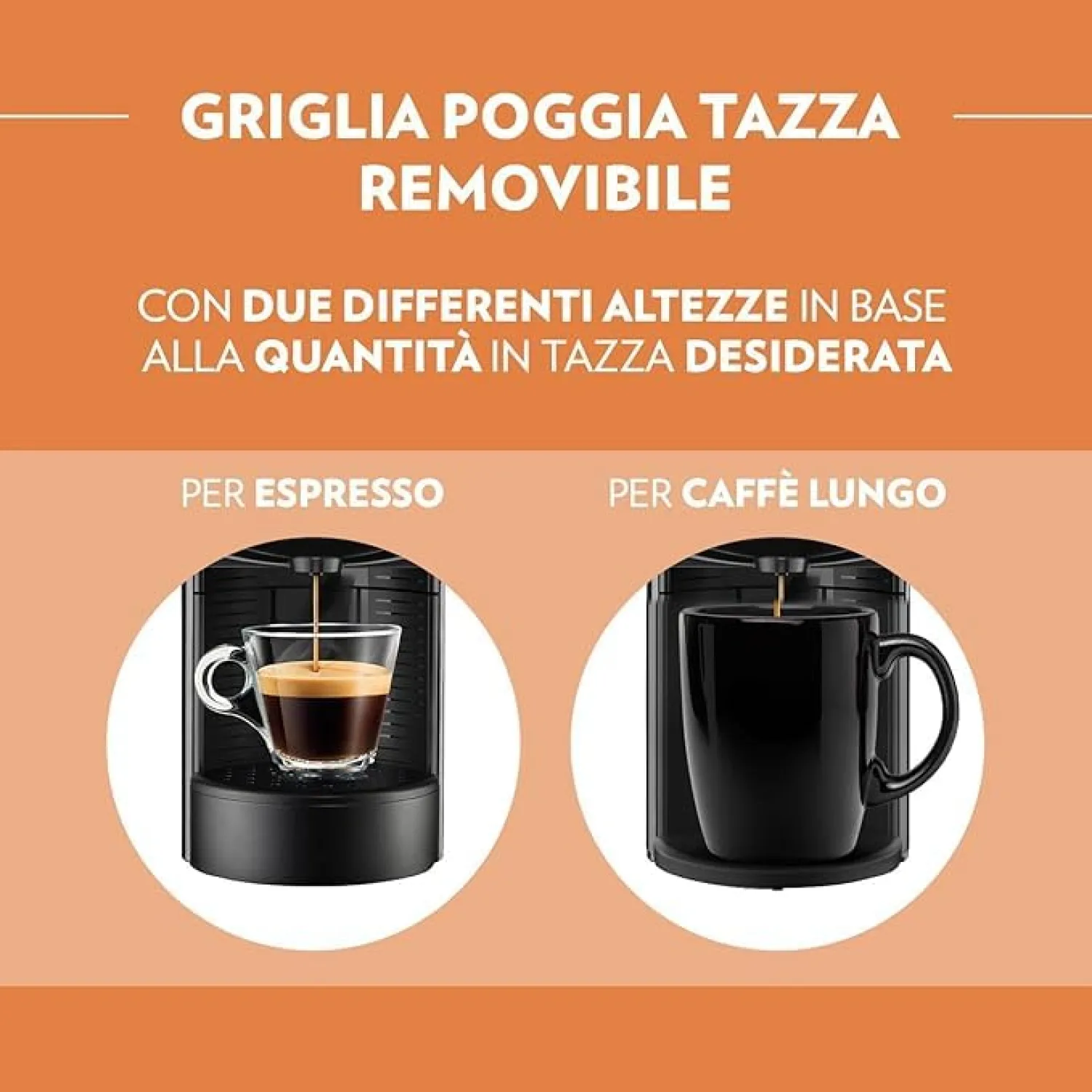 Lavazza Modo Mio, Macchina per Caffé Jolie EVO, 10 bar, per capsule Modo Mio, Nera - immagine 4