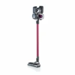 Ariete 2758/00 Batteria Secco HEPA, Tessuto Senza sacchetto 1 L 200 W Grigio, Rosa 2,2 Ah
