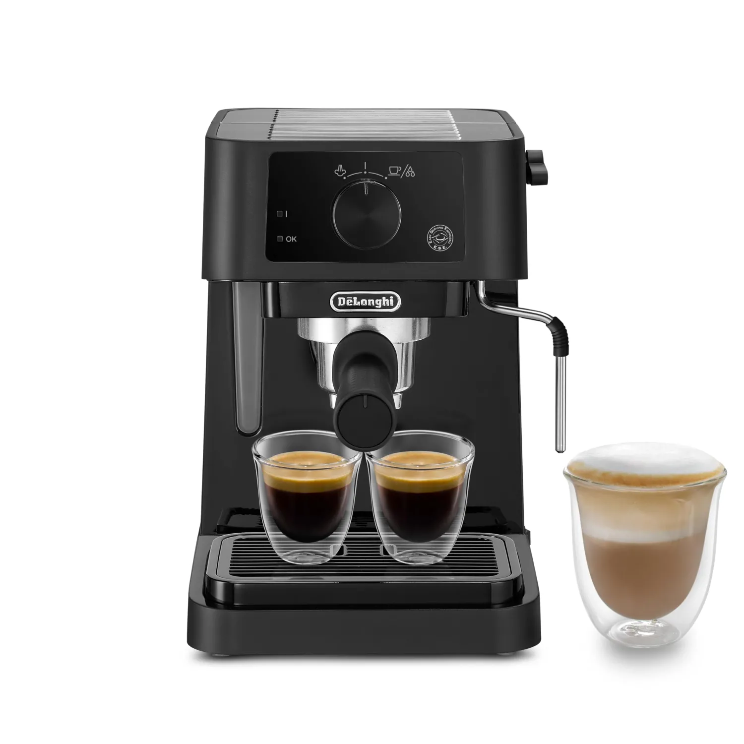Macchina Per Caffè Espresso Nero A 15 Bar - Ec235bk