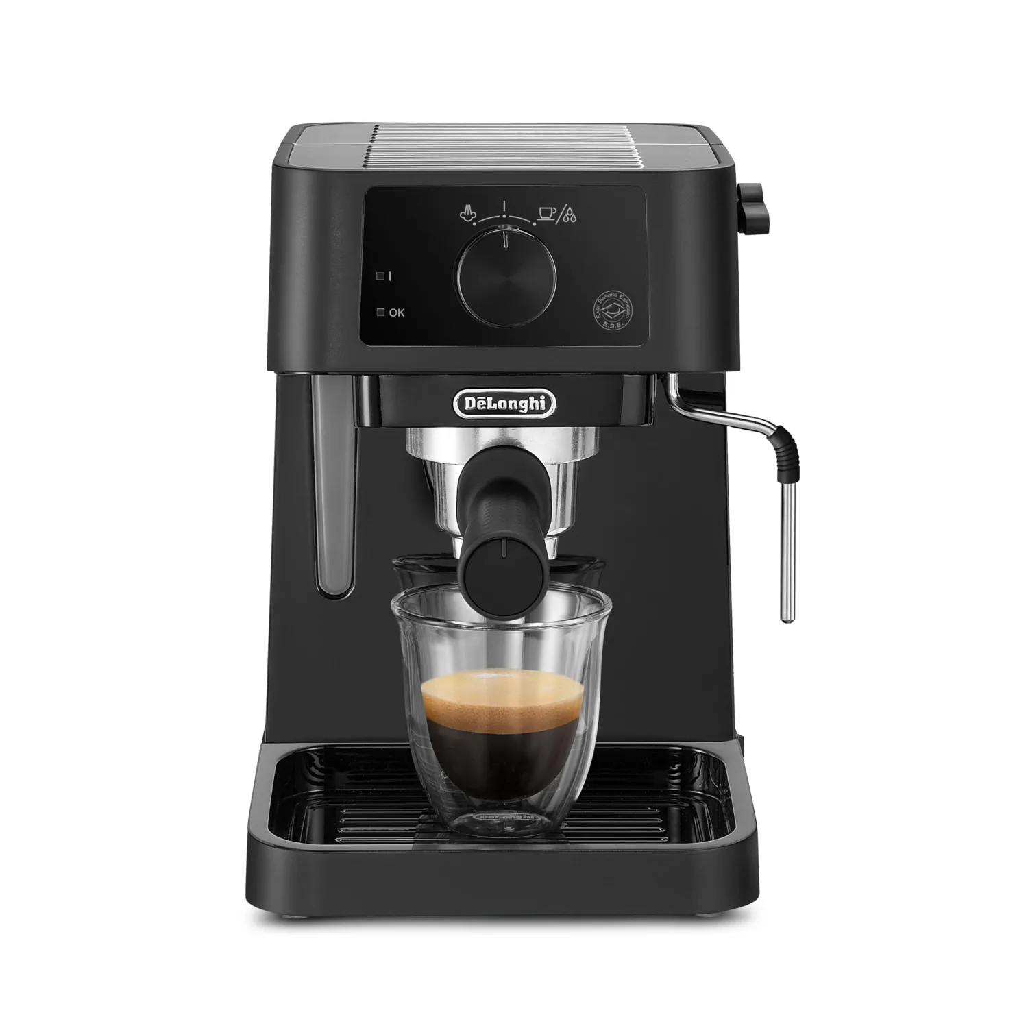Macchina Per Caffè Espresso Nero A 15 Bar - Ec235bk - immagine 3