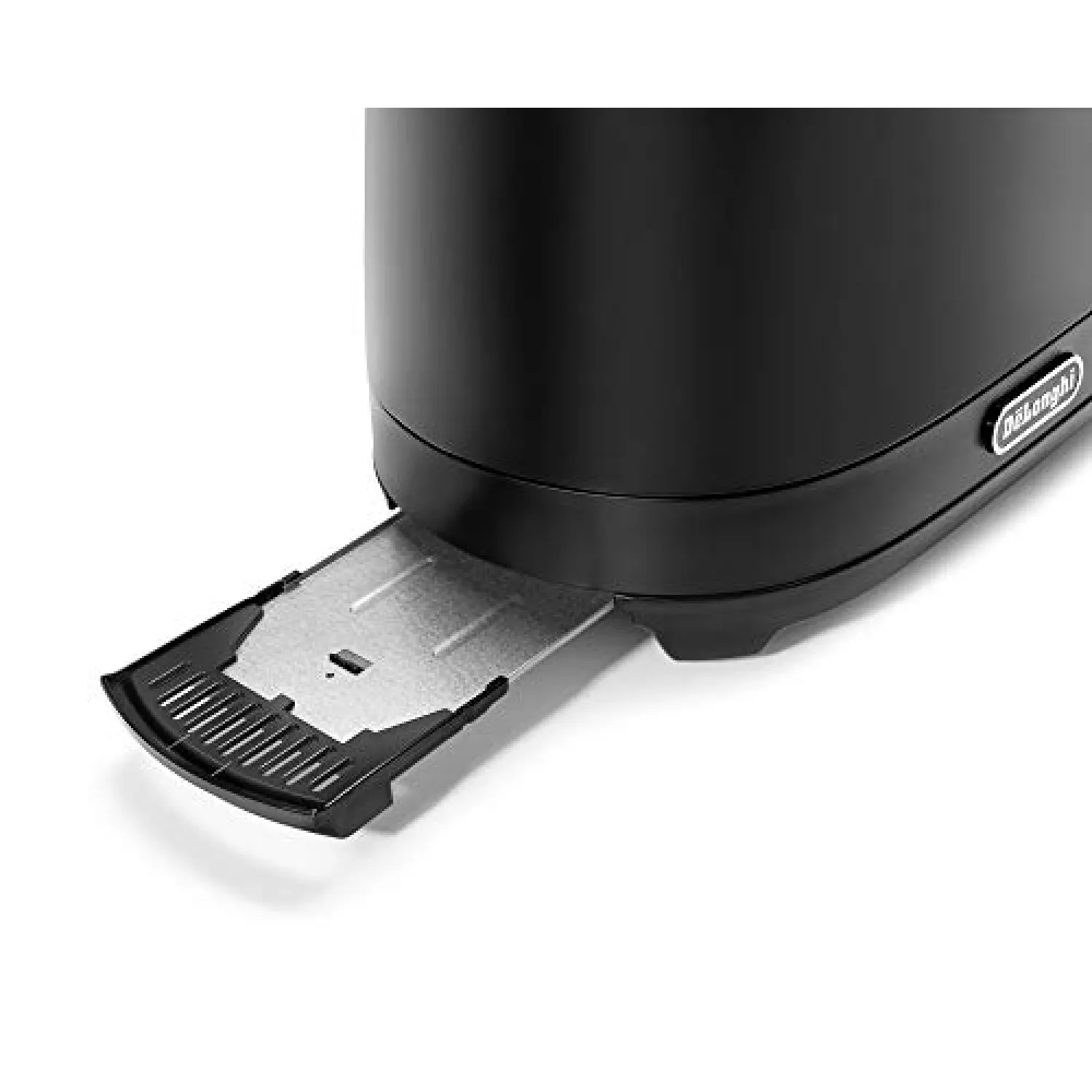 De'Longhi CTLAP2203.BK Tostapane con Pinze, Controllo Progressivo del Grado di Tostatura, Indicatori Luminosi, Cassetto Raccoglibriciole, Piedini Antiscivolo, Potenza 550 Watt, Plastica, Nero - immagine 3