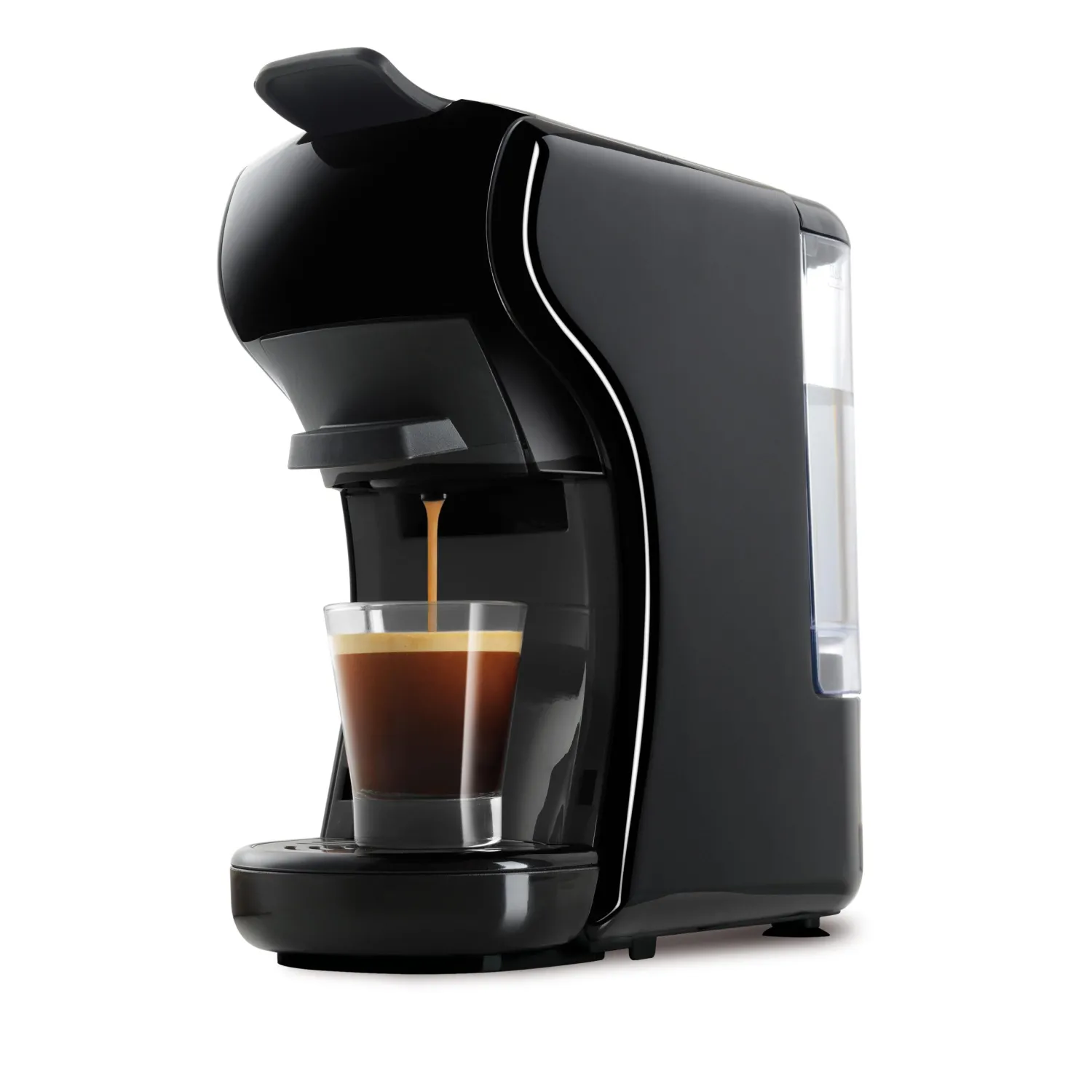 DCG ES6517 - Macchina del caffè universale, serbatoio 0,6 Litri, Tanica trasparente estraibile, 19 BAR, 1.450W. Spia macchina pronta ad erogare. Dimensioni: 25x11x27cm - immagine 5