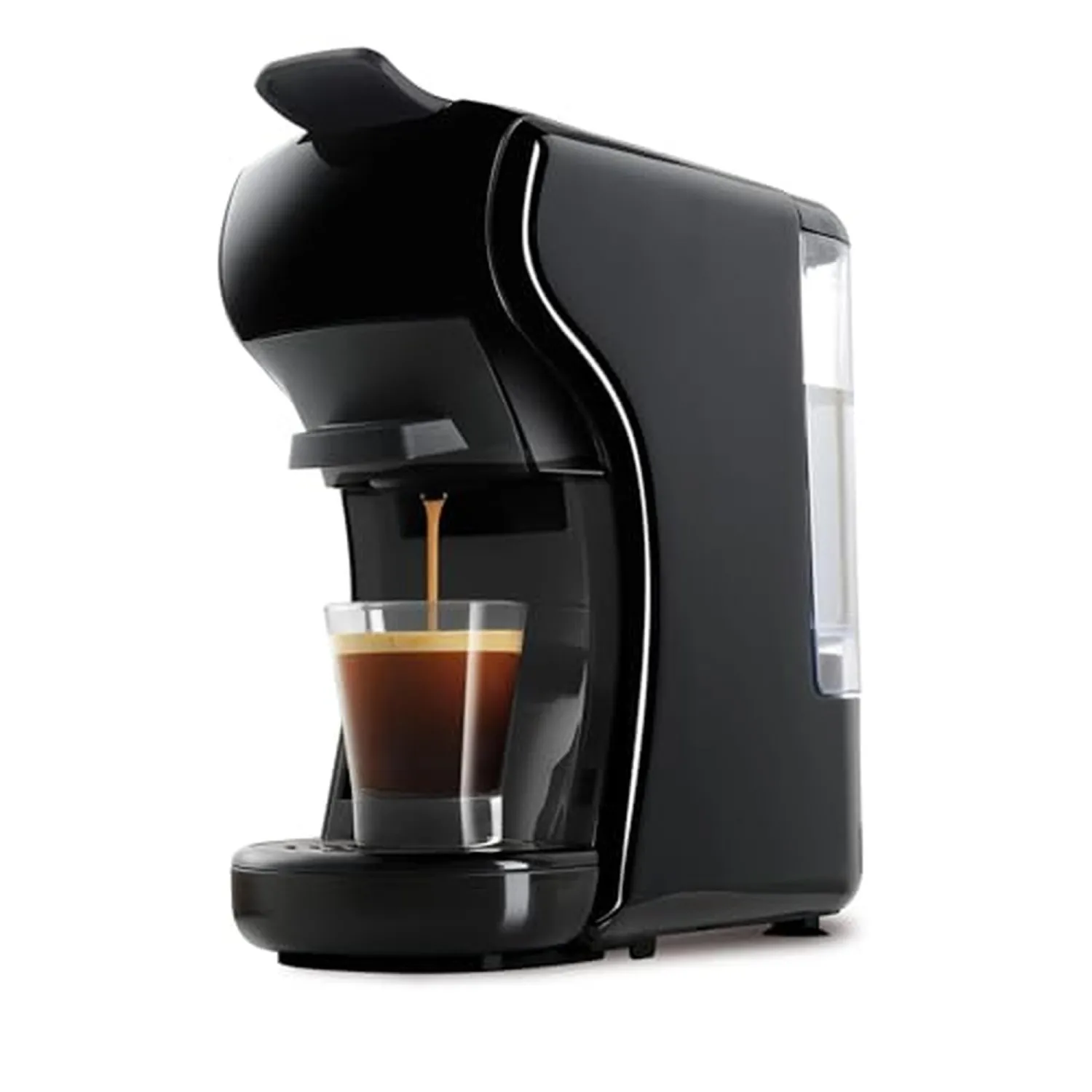 DCG ES6517 - Macchina del caffè universale, serbatoio 0,6 Litri, Tanica trasparente estraibile, 19 BAR, 1.450W. Spia macchina pronta ad erogare. Dimensioni: 25x11x27cm - immagine 4