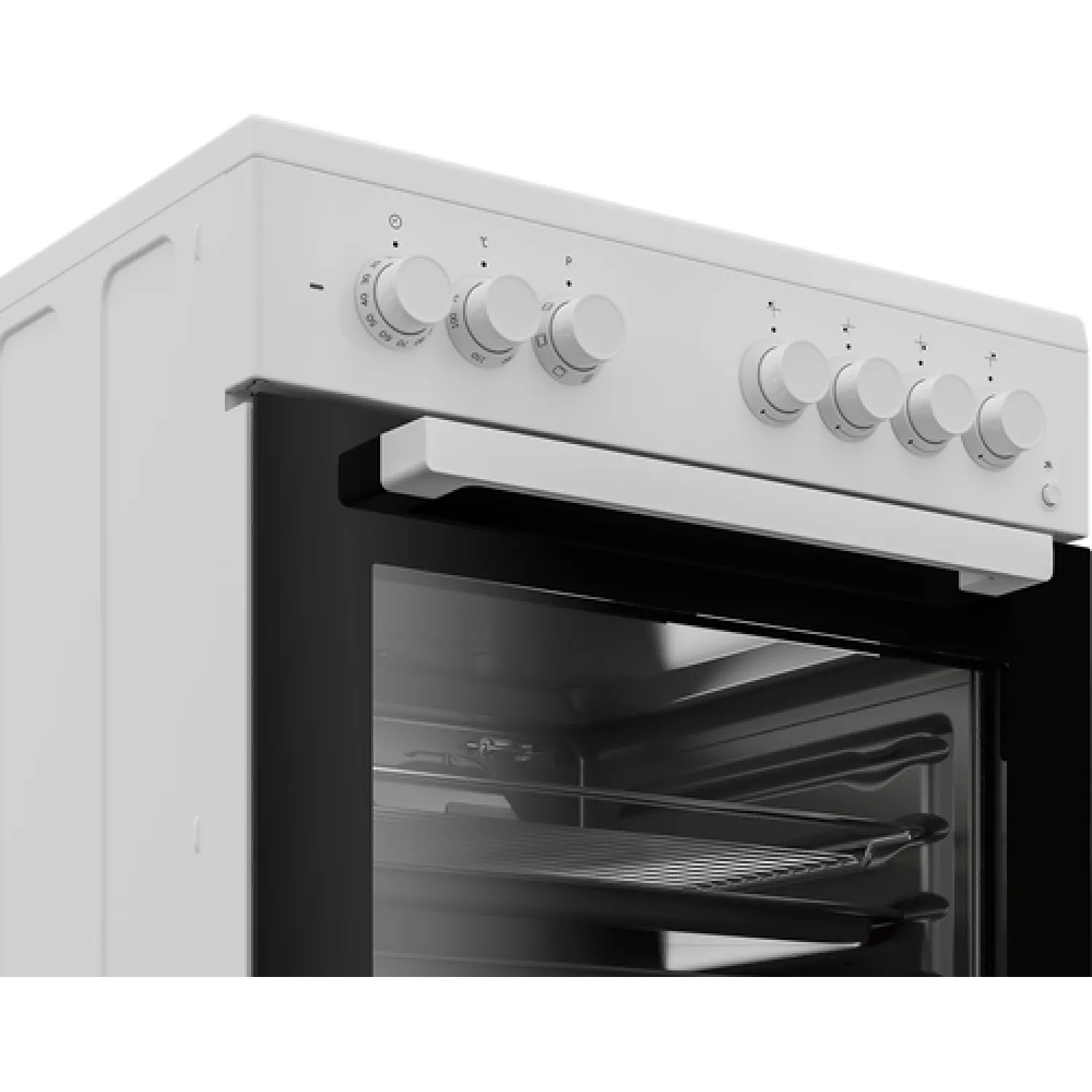 Cucina a Gas Beko FSE62110DW Libera Installazione Bianca - immagine 3
