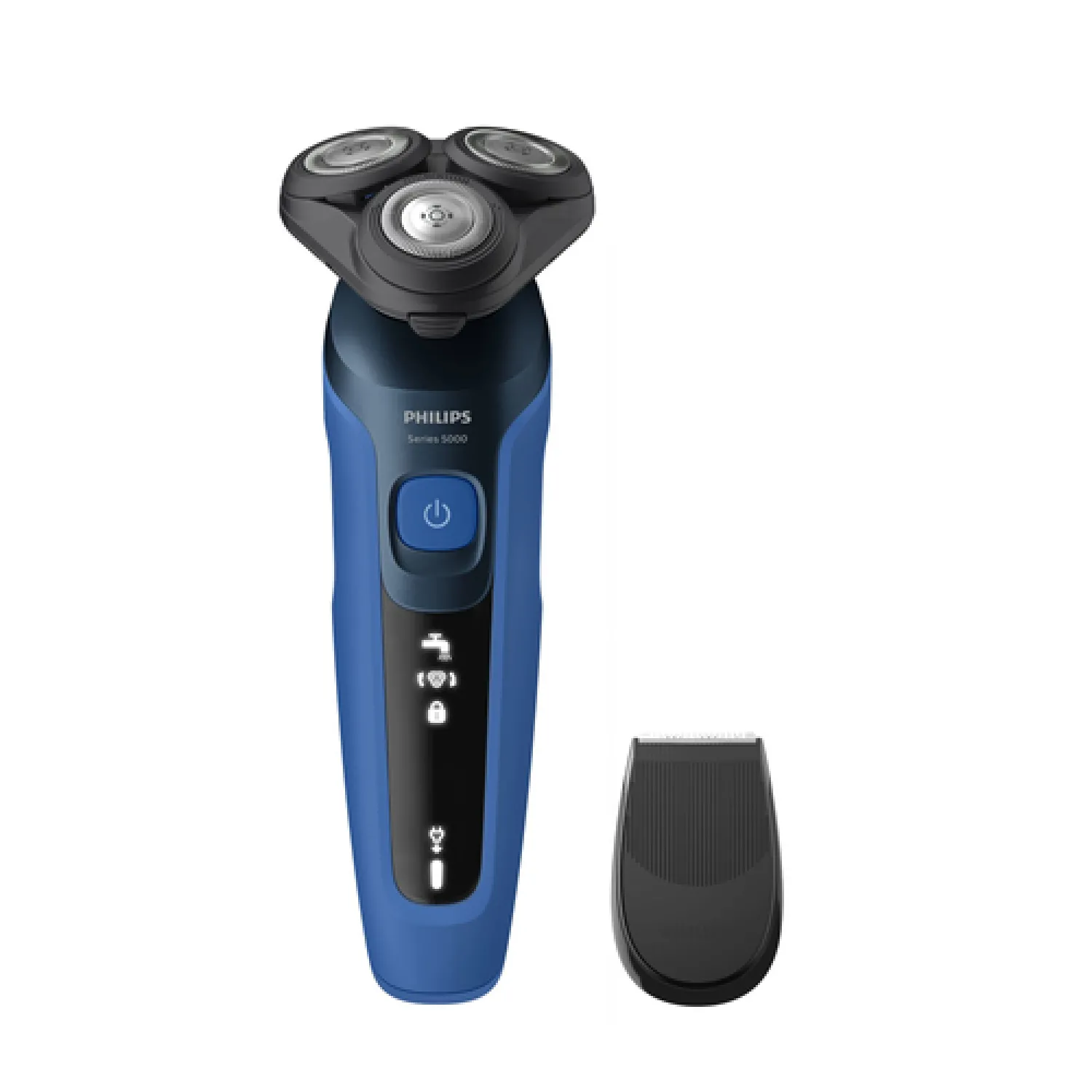 S5466/17 Series 5000 Rasoio Elettrico Ricaricabile Wet & Dry Colore Royal Blue Scuro - immagine 4