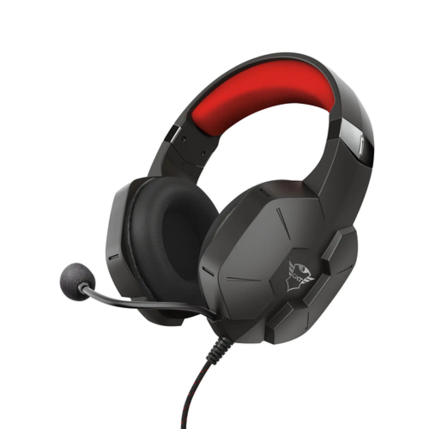 Trust Gaming Cuffie PC, PS4, PS5, PlayStation 4/5, Xbox Series X/S GXT 323 Carus con Microfono Flessibile, 3.5 mm Jack, Filo, Controllo del Volume ed Esclusione Audio del Microfono - Nero - immagine 5