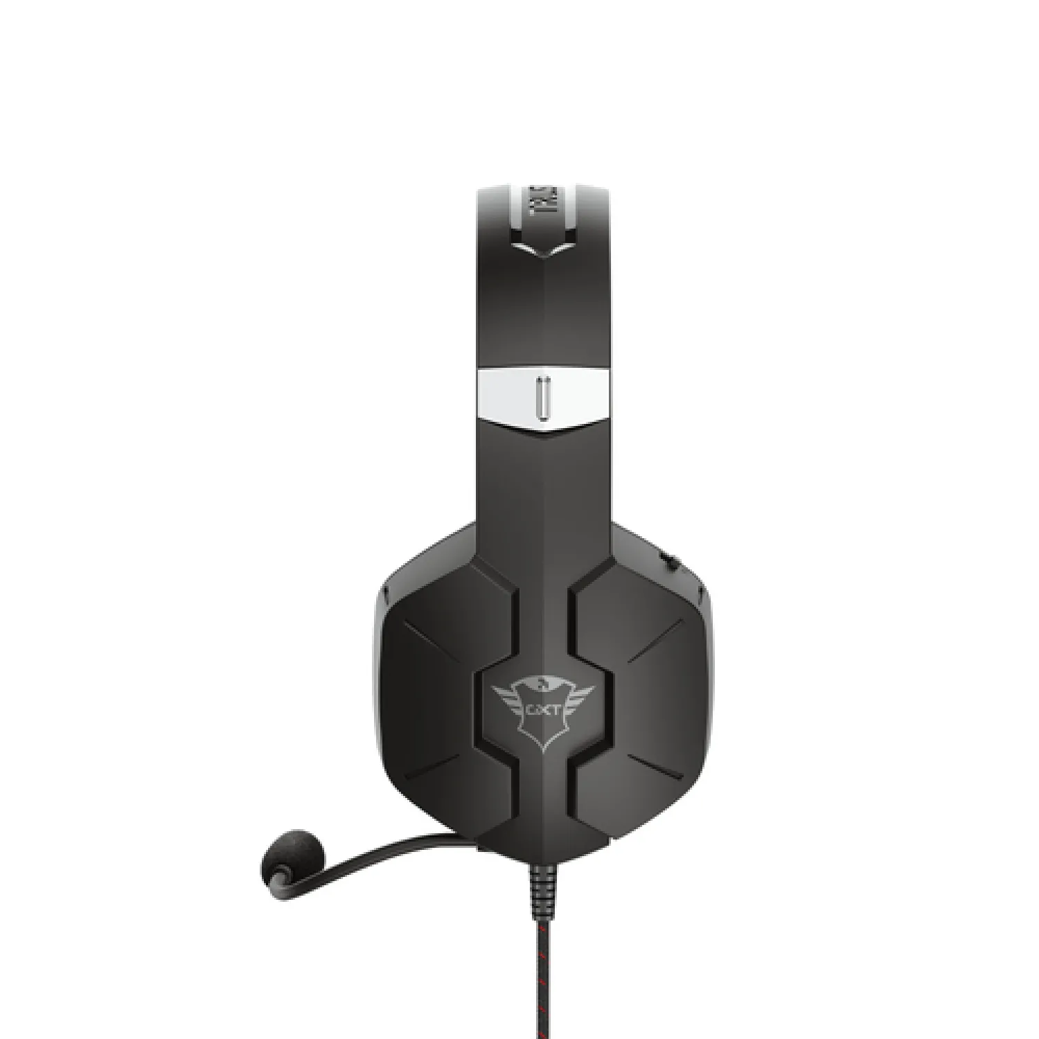 Trust Gaming Cuffie PC, PS4, PS5, PlayStation 4/5, Xbox Series X/S GXT 323 Carus con Microfono Flessibile, 3.5 mm Jack, Filo, Controllo del Volume ed Esclusione Audio del Microfono - Nero - immagine 3