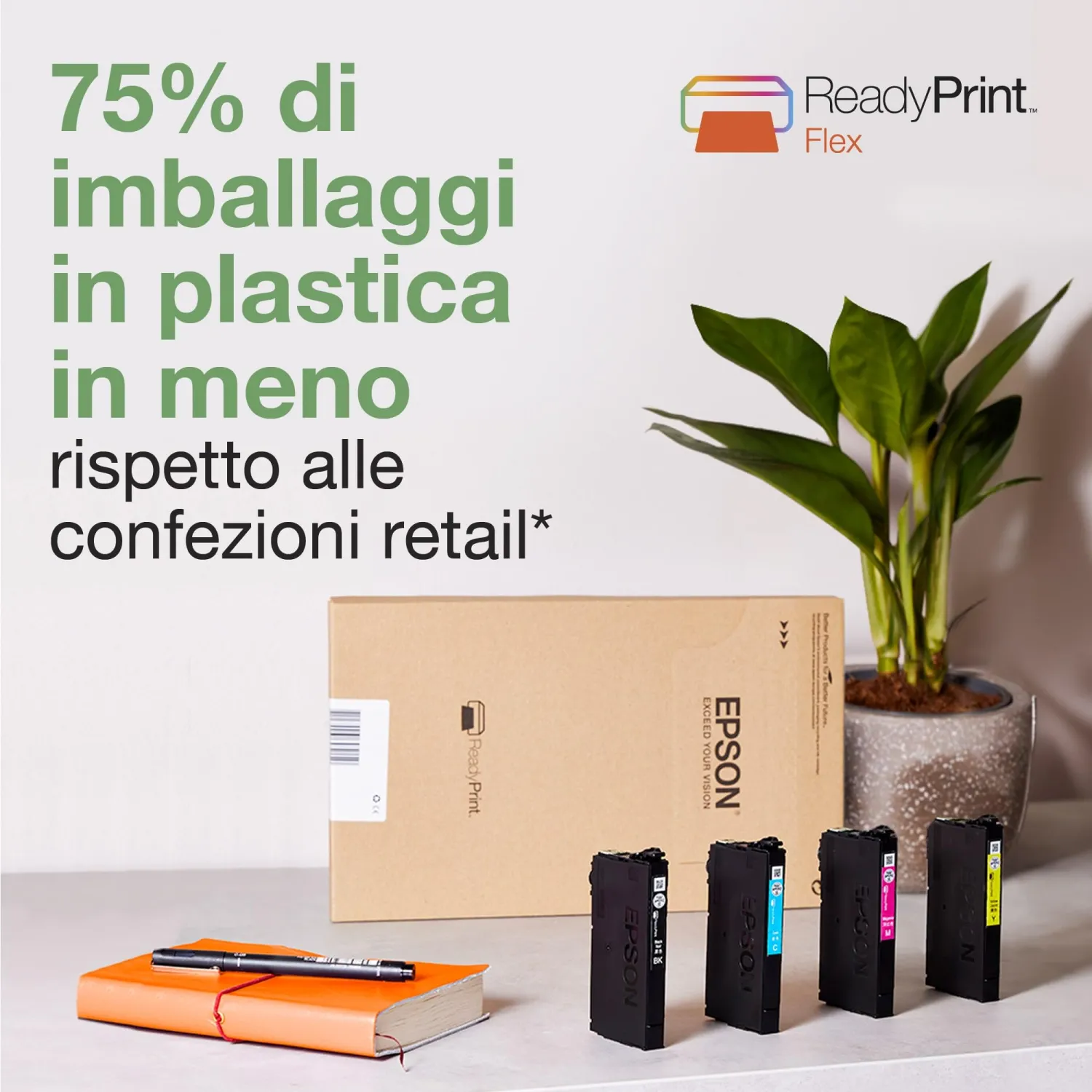 Epson WorkForce Pro WF-3820DWF, Stampante Multifunzione, Inkjet A4 Fronte/Retro, Fax, Scansione, Copia, ADF 35 Pagine, Velocità 21 Pagine al Minuto - immagine 2